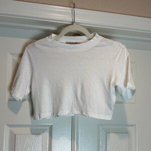 All Saints Women’s White Cropped Tee